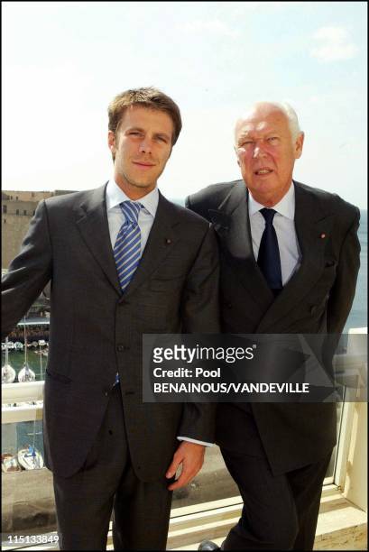 Photocall the Savoy in Naples, Italy on March 17, 2003.