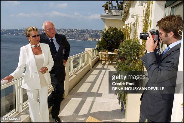 Photocall the Savoy in Naples, Italy on March 17, 2003.