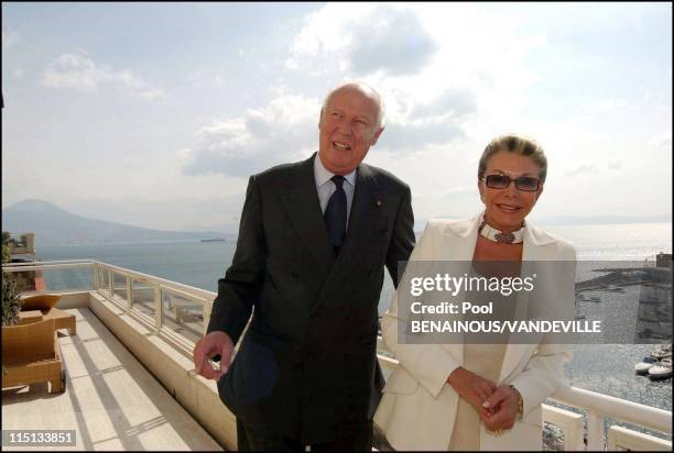 Photocall the Savoy in Naples, Italy on March 17, 2003 - Photo by Emmanuel of Savoy.