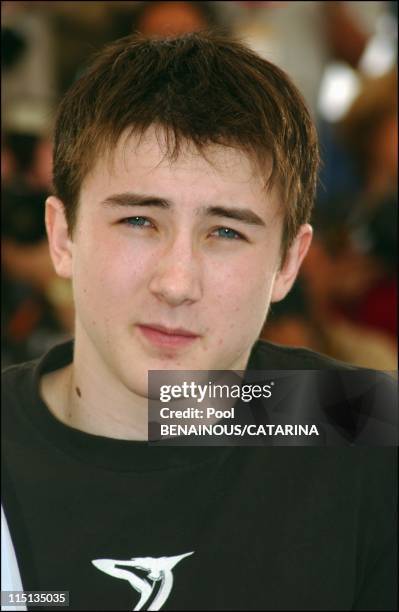 56th Cannes Film Festival: Photo-call of "Elephant" in Cannes, France on May 18, 2003 - Alex Frost.