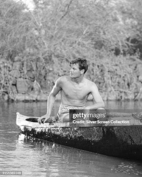 American actor Joel McCrea as Johnny Baker in the film 'Bird of Paradise', 1932.