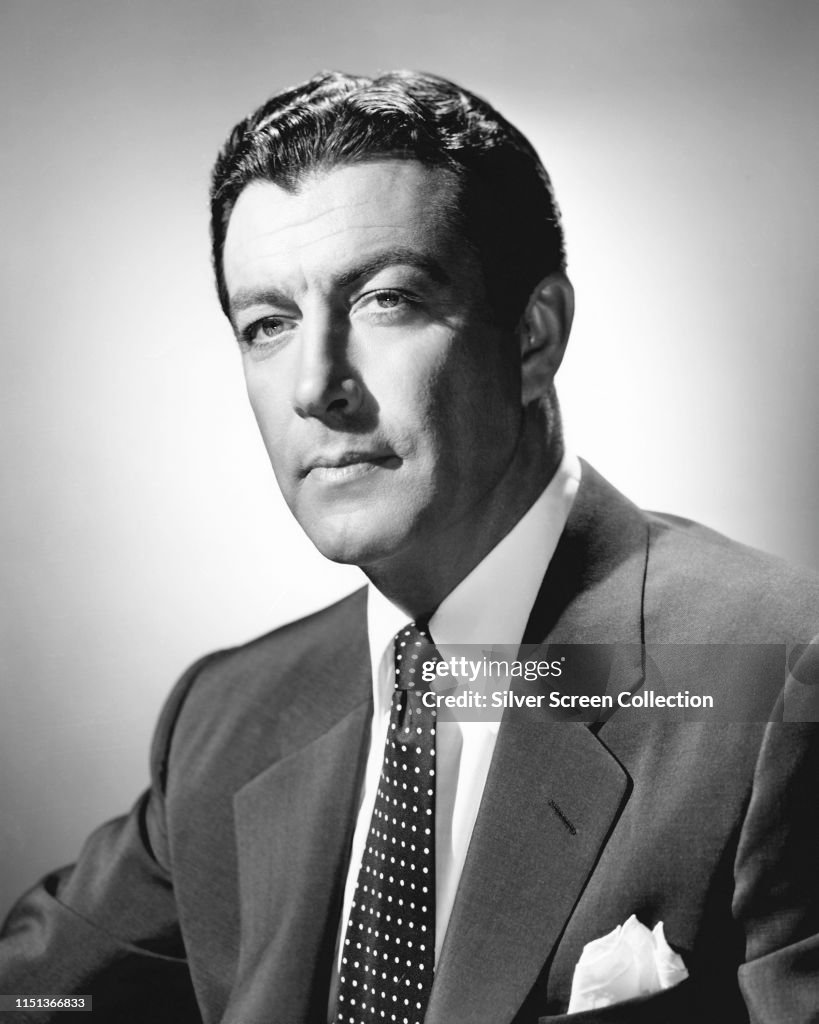 American actor Robert Taylor , circa 1950. News Photo Getty Images