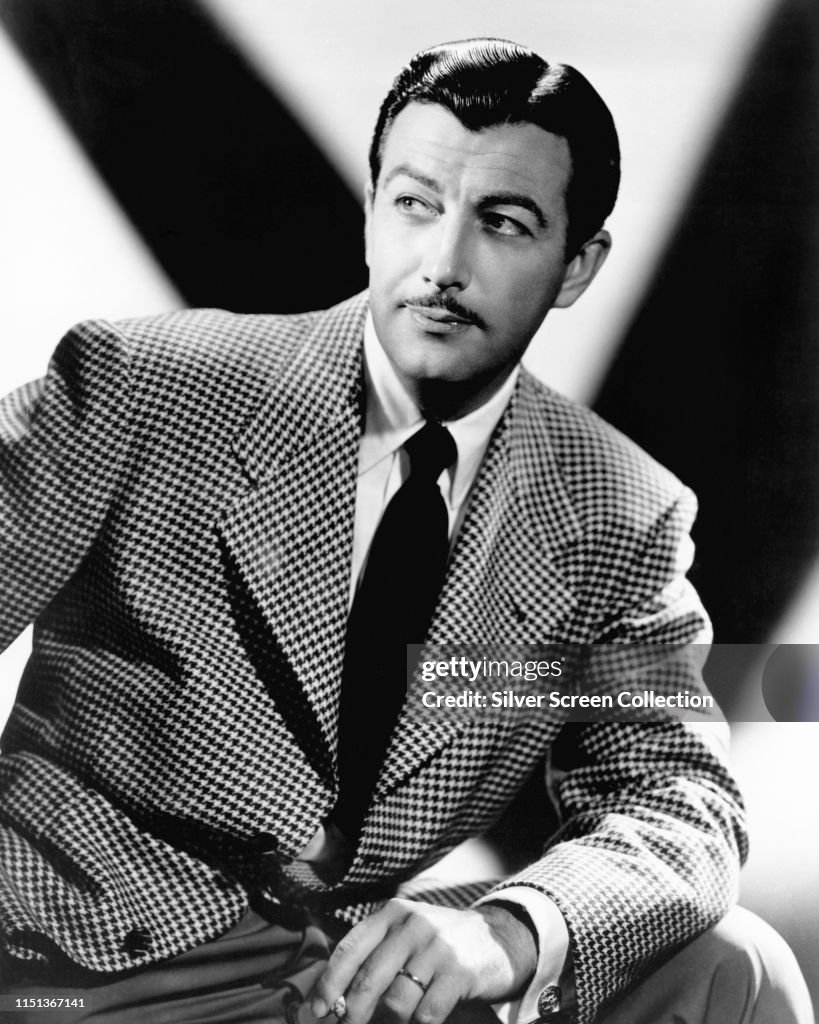 American actor Robert Taylor , circa 1945. News Photo - Getty Images