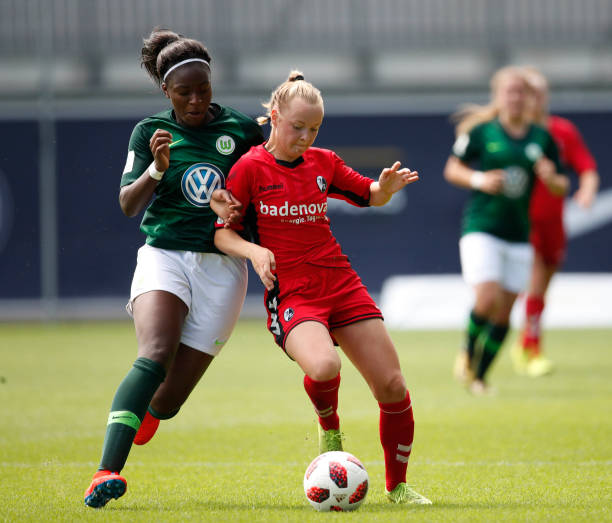 DEU: VfL Wolfsburg U17 v SC Freiburg U17 - B Junior Girl's German Championship Final