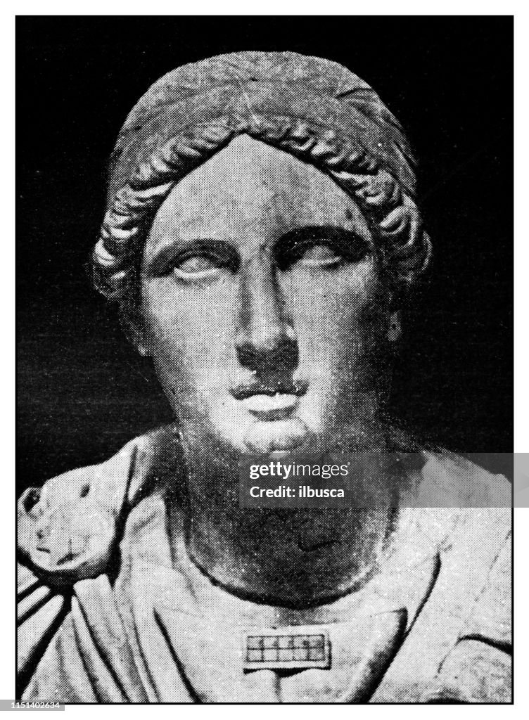 Atlas of Classical Portraits - Greek: Statue of Sappho