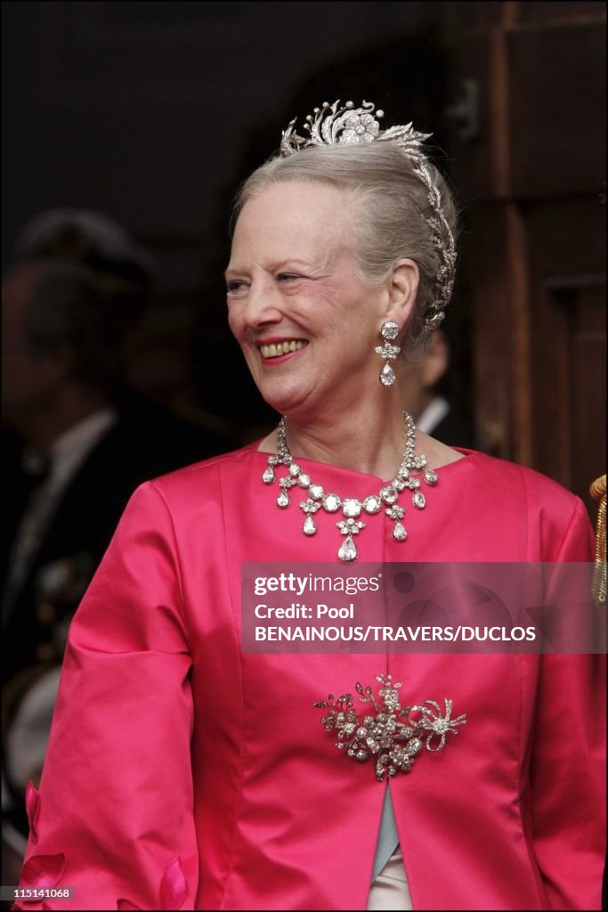 Wedding Of Prince Frederik Of Denmark And Mary Donaldson : After The Ceremony In Copenhagen, Denmark On May 14, 2004.