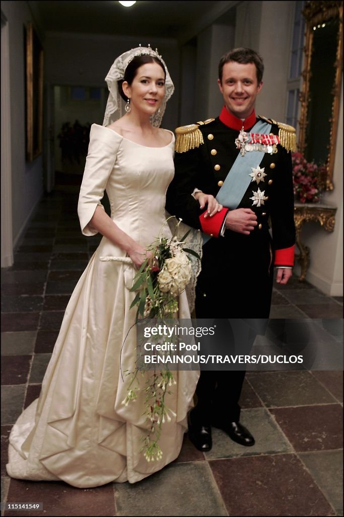 Royals Arriving At The Dinner Offered To Prince Frederik And Mary Donaldson For Their Wedding In Copenhagen, Denmark On May 14, 2004.