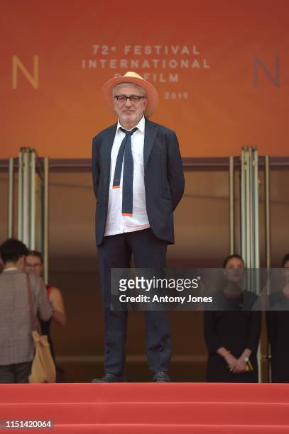 Director Elia Suleiman attends the screening of "It Must Be Heaven" during the 72nd annual Cannes Film Festival on May 24, 2019 in Cannes, France.