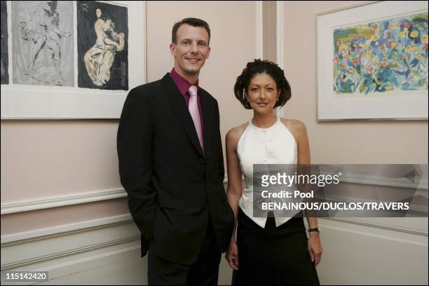 40th birthday of the Princess Alexandra of Denmark in Copenhagen, Denmark on May 12, 2004 - Exclusive: Princess Alexandra and husband Prince Joachim...