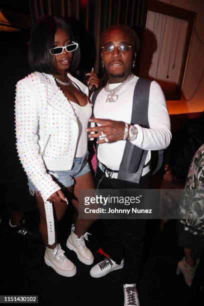 Dreezy and Jacquees attend Republic Records 2nd Annual Pre-BET Awards Dinner on June 21, 2019 in Los Angeles, California.
