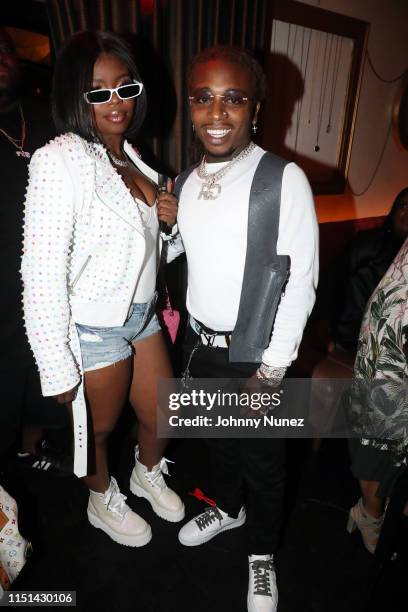 Dreezy and Jacquees attend Republic Records 2nd Annual Pre-BET Awards Dinner on June 21, 2019 in Los Angeles, California.