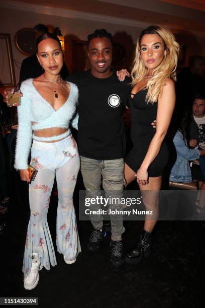 Lougotcash and Shaylen attend Republic Records 2nd Annual Pre-BET Awards Dinner on June 21, 2019 in Los Angeles, California.