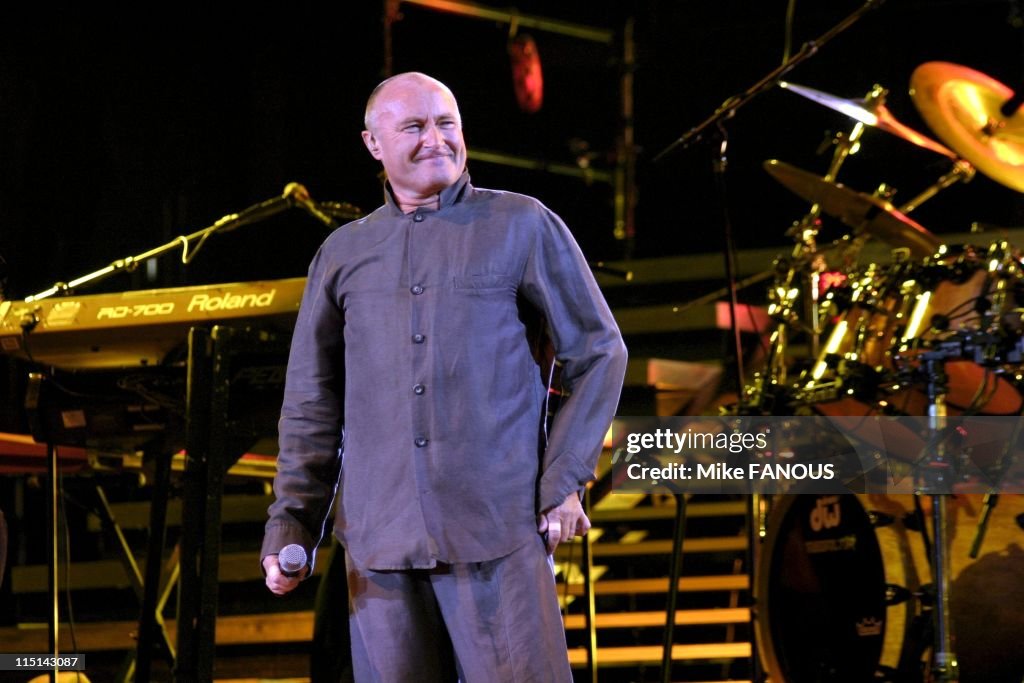 Phil Collins - First Final Farewell Tour At The Staples Center In Los Angeles, United States On August 31, 2004.