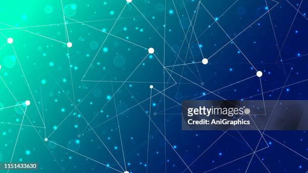 abstract network background - wireless technology stock illustrations
