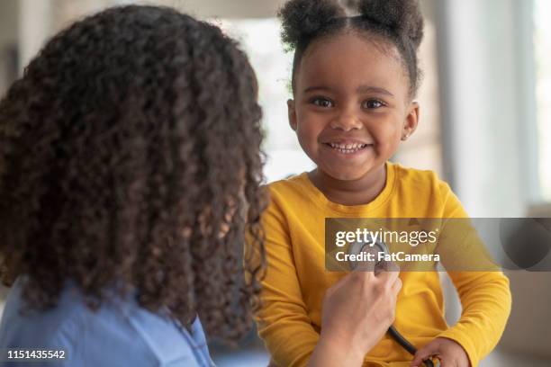 family care - stethoscope child stock pictures, royalty-free photos & images