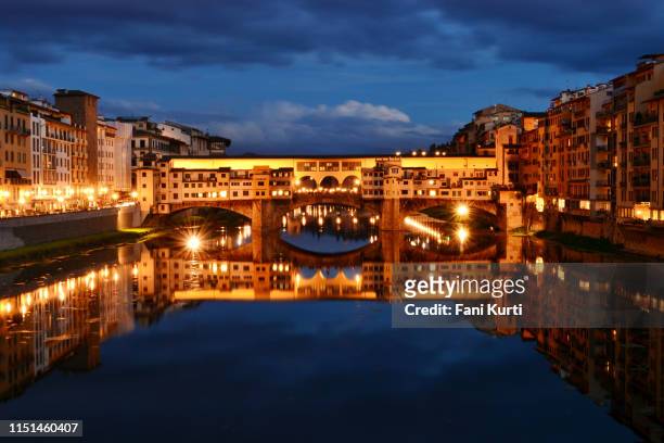old bridge - crepuscolo stock pictures, royalty-free photos & images