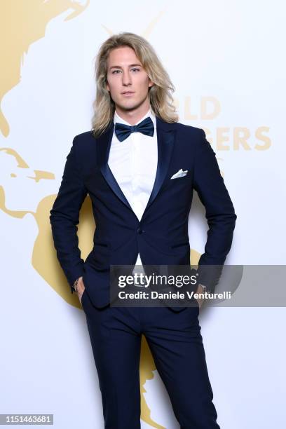 Carlo Alberto Maccan Romanoff attends the Inaugural 'World Bloggers Awards' during the 72nd annual Cannes Film Festival on May 24, 2019 in Cannes,...