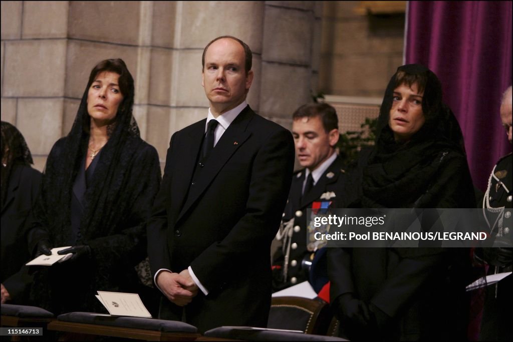 Funeral Of Monaco'S Prince Rainier Iii In Monaco City, Monaco On April 15, 2005.