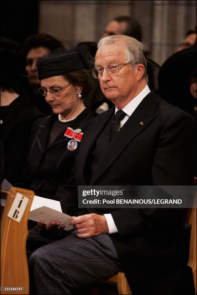Funeral Of Monaco'S Prince Rainier Iii In Monaco City, Monaco On April 15, 2005.