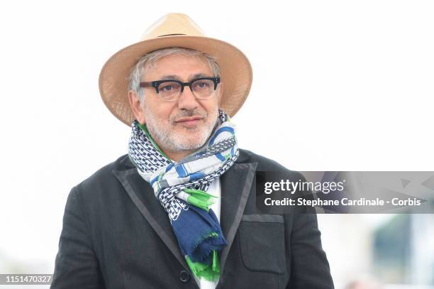 Elia Suleiman attends the photocall for "It Must Be Heaven" during the 72nd annual Cannes Film Festival on May 24, 2019 in Cannes, France.