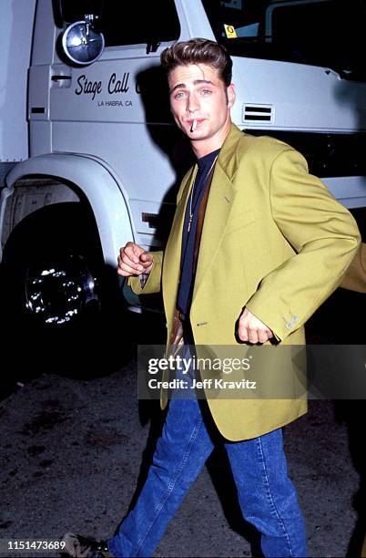 Jason Priestley at the 1991 MTV Video Music Awards at in Los Angeles, California.