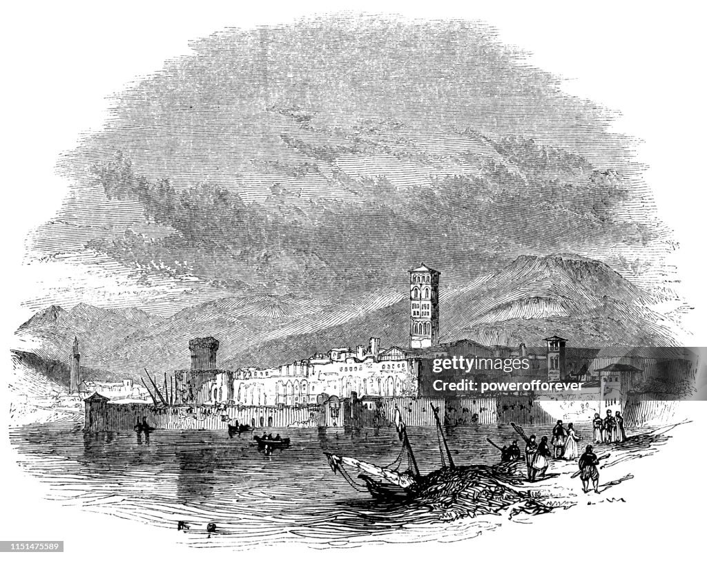 The City of Dubrovnik, Croatia - 17th Century