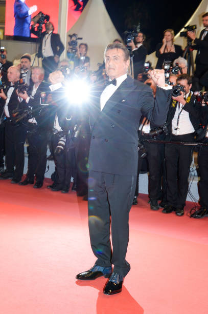 FRA: "Rambo - Last Blood" Red Carpet - The 72nd Annual Cannes Film Festival