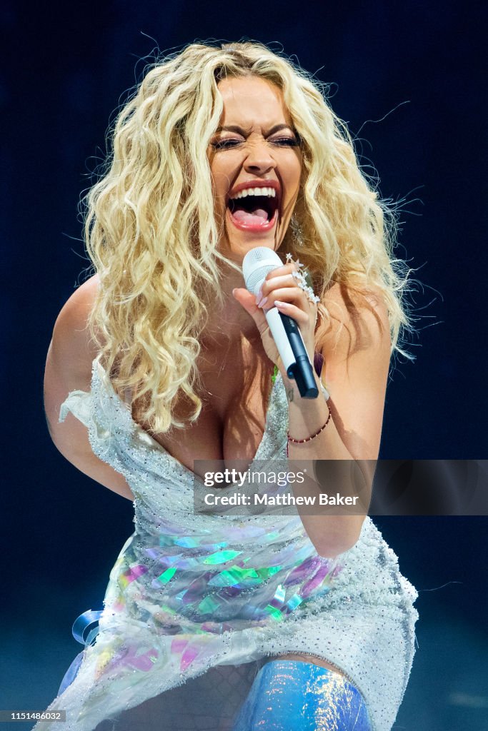 Rita Ora Performs At The O2 Arena