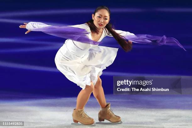 Miki Ando of Japan performs during the 'Fantasy On Ice' at Makuhari Messe on May 24, 2019 in Chiba, Japan.