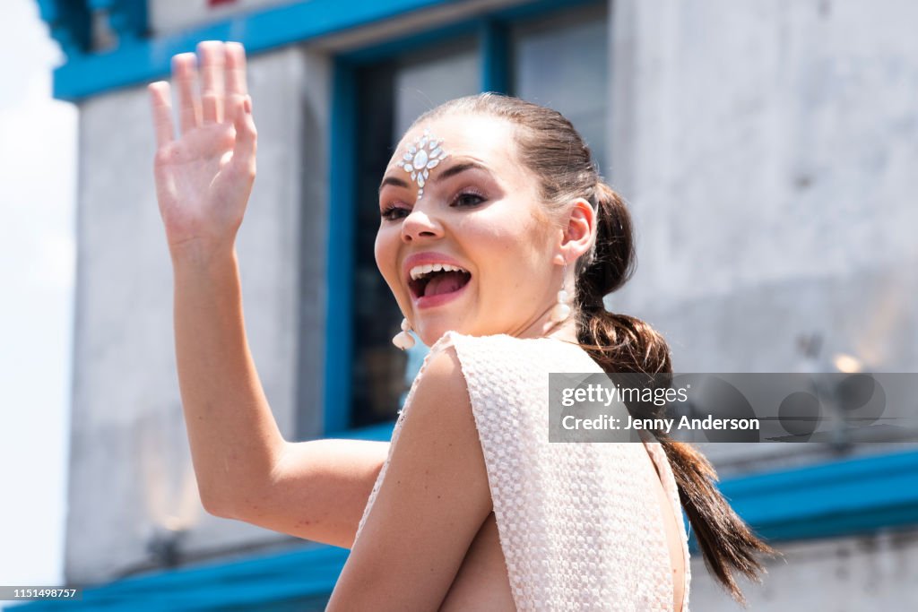 Freeform's "Siren" Star Eline Powell At The 37th Annual Mermaid Parade