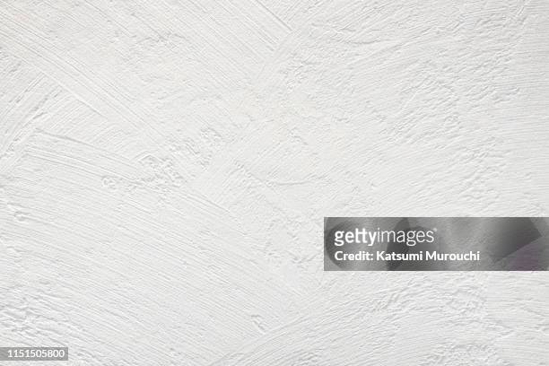 rough pattern exterior wall texture background - white wall stockfoto's en -beelden