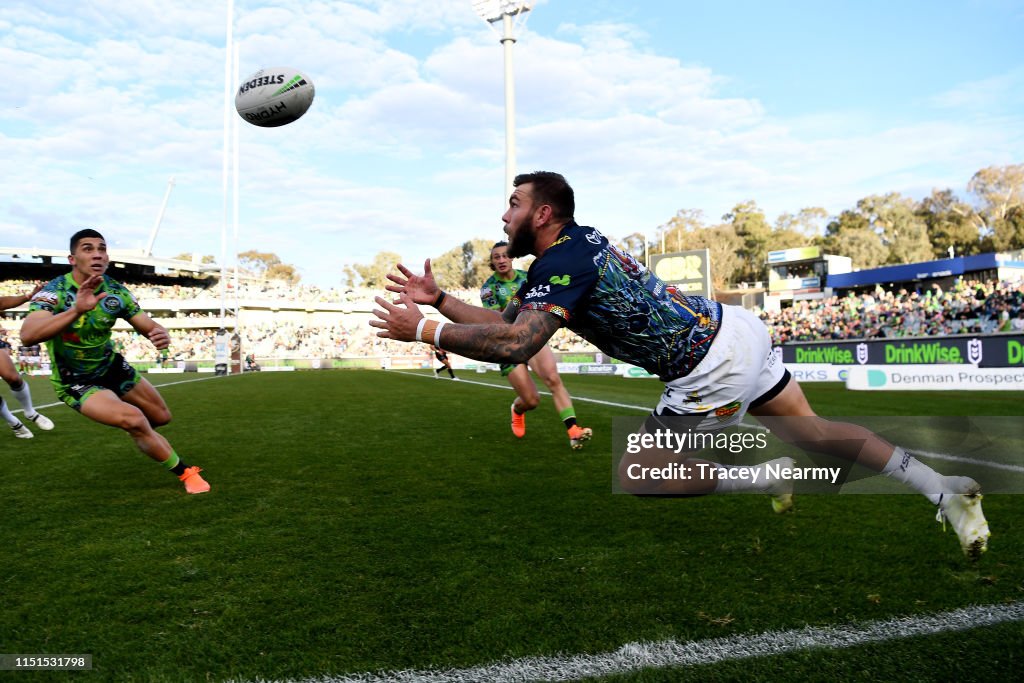 NRL Rd 11 - Raiders v Cowboys