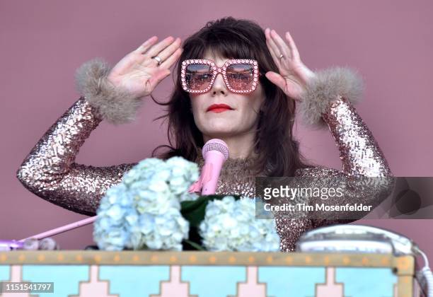 Jenny Lewis performs during BottleRock Napa Valley 2019 at Napa Valley Expo on May 24, 2019 in Napa, California.