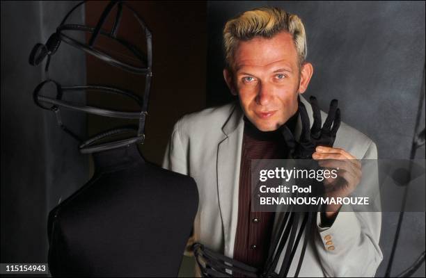 "The world according to its creators" of the museum of custum and fashion in Paris, France on June 06, 1991 - Jean Paul Gaultier.