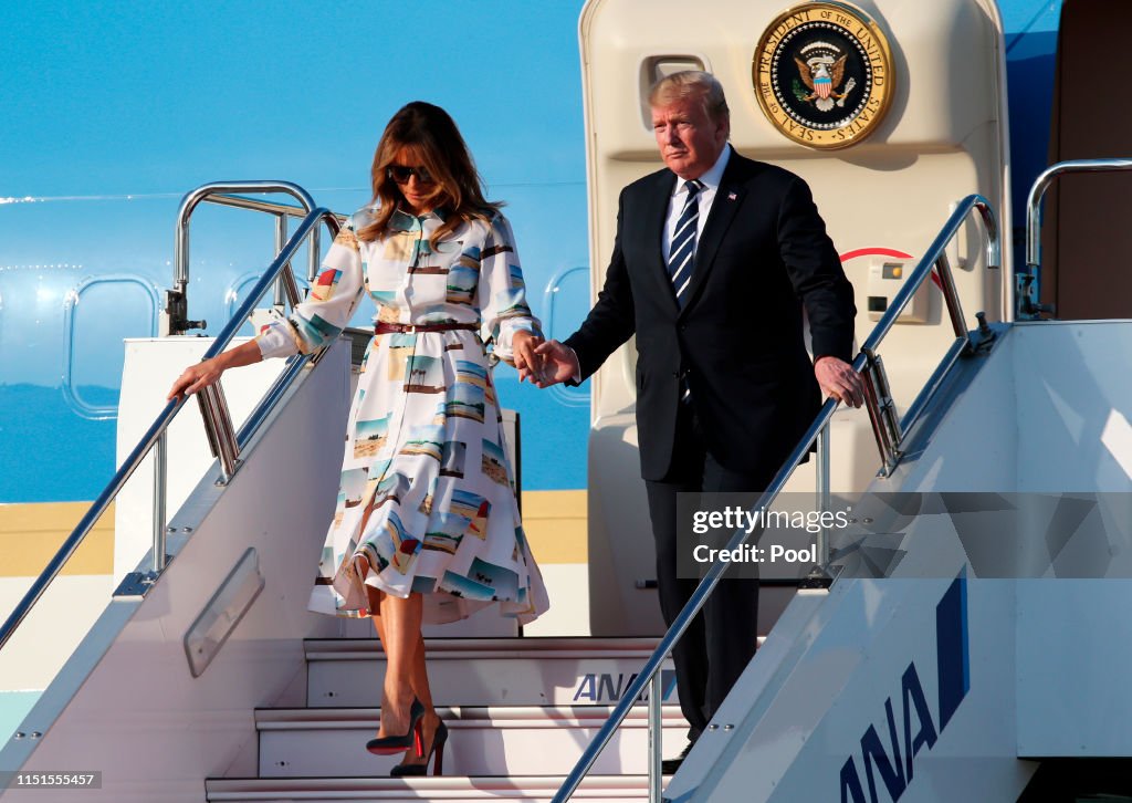 U.S. President Trump Makes State Visit To Japan