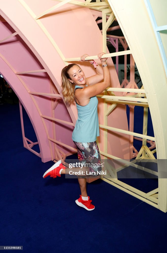 Anna Renderer Anna Renderer attends the POPSUGAR Play/ground at Pier 94 on June 22 ...