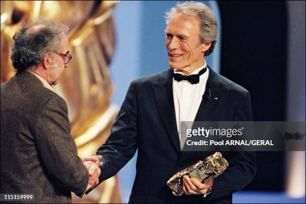 The 23rd Cesar Awards Ceremony in Paris, France in February 1998 - Jean-Luc Godard will receive an Honorary Oscar for his entire career on November...