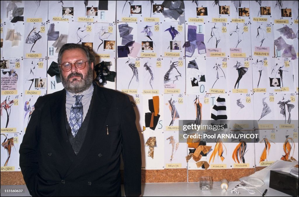 Dior Haute Couture Spring Summer 90 In France In January, 1990.