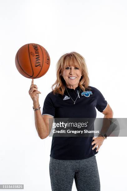 Head coach Nancy Lieberman of Power poses for a portrait during week one of the BIG3 three on three basketball league at Little Caesars Arena on June...