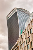 Walkie talkie building in london with other architecture