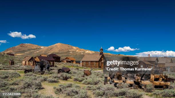 bodie, ca - old west town stock pictures, royalty-free photos & images