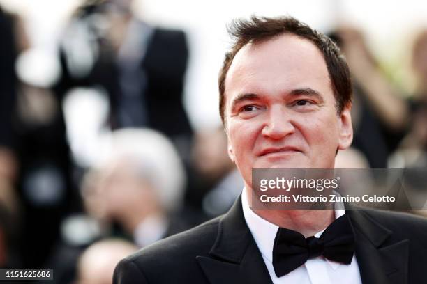 Quentin Tarantino attends the closing ceremony screening of "The Specials" during the 72nd annual Cannes Film Festival on May 25, 2019 in Cannes,...