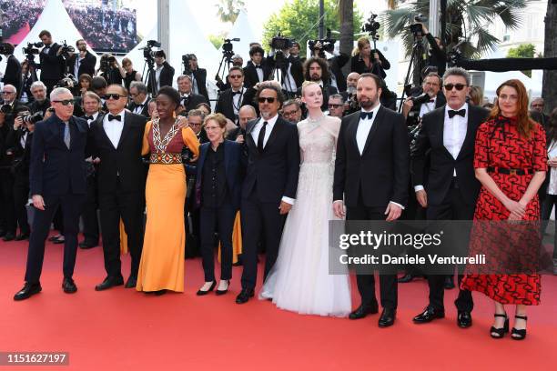 Jury Members Robin Campillo, Enki Bilal, Maimouna N'Diaye, Kelly Reichardt, Alejandro Gonzalez Inarritu, Elle Fanning, Yorgos Lanthimos, Pawel...