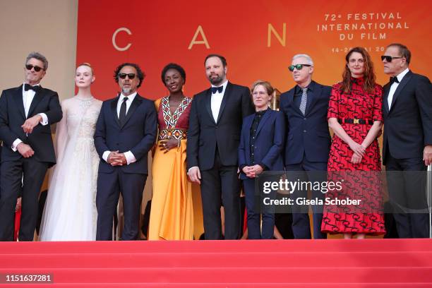 Jury Members of the main competition Pawel Pawlikowski, Elle Fanning, Alejandro Gonzalez Inarritu, Maimouna N'Diaye, Yorgos Lanthimos, Kelly...