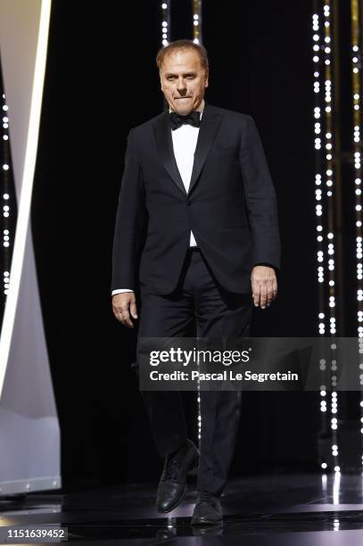 Jury Member Enki Bilal attends the Closing Ceremony during the 72nd annual Cannes Film Festival on May 25, 2019 in Cannes, France.