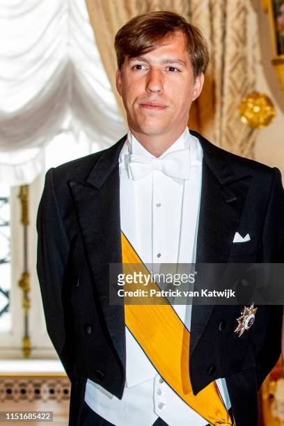 Prince Louis of Luxembourg during the reception at the Grand Ducal Palace on the National Day on June 23, 2019 in Luxembourg, Luxembourg.