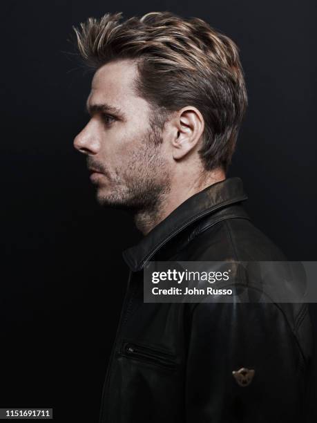 Tennis player Stan Wawrinka is photographed for Gio Journal on March 5, 2019 in Indian Wells, California.