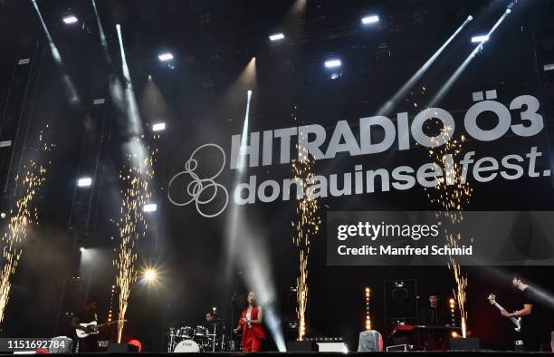 Alice Merton performs onstage during day three of the Donauinselfest DIF 2019 at Donauinsel on June 23, 2019 in Vienna, Austria.