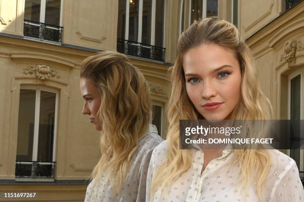 Sasha Luss, 26-years-old, a Russian model and actress, who plays the main protagonist in the latest movie 'Anna' directed by French director Luc...