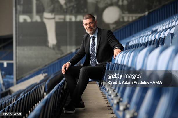 West Bromwich Albion unveil new manager Slaven Bilic on June 24, 2019 in West Bromwich, England.